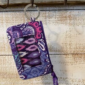 Vera Bradley Keychain Wallet/Coin Pouch